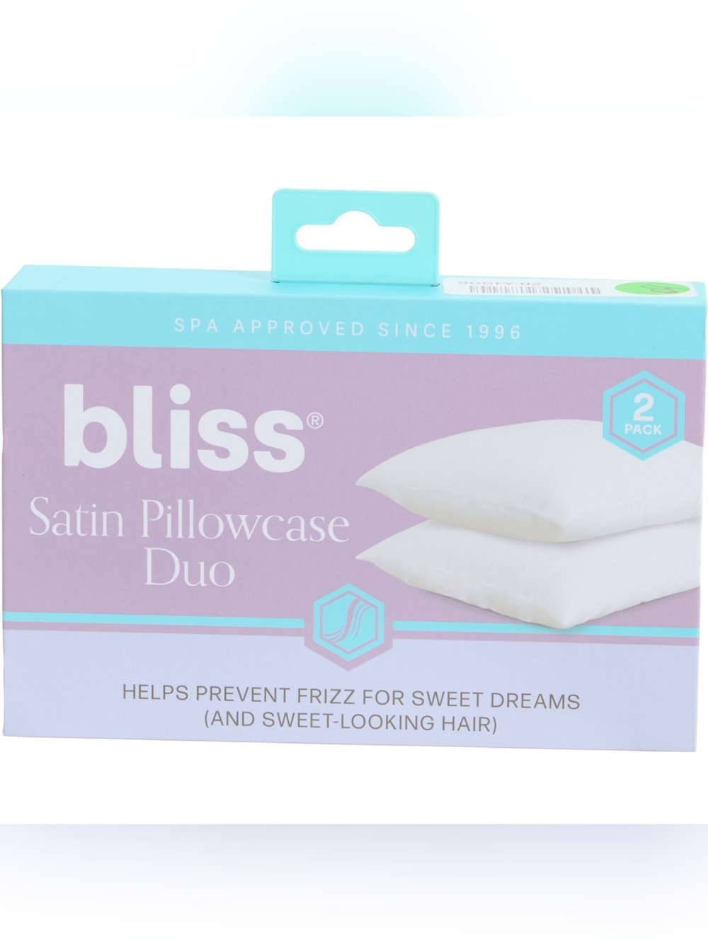 BLISS Satin Standard Pillowcases - 2-Pack
